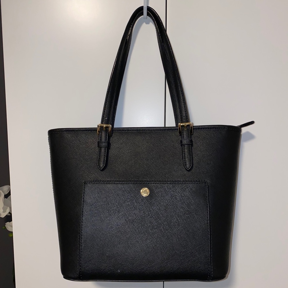Michael Kores Black Shoulder Handbag